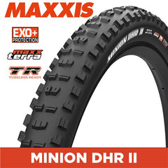 MAXXIS Minion DHR II - 29X2.4 - New MaxxTerra EXO+ - TR Fold