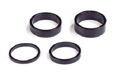 BPW Headset Spacer Set Threadless 3092 Alloy 1-1/8 Inch 4pce Black