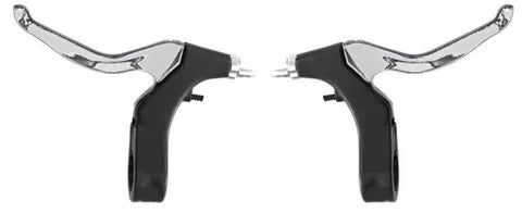 Bike Lane Alloy, For U Brake, BLACK/SILVER (Sold In Pairs) for 16-20" bikes