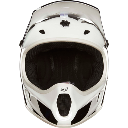 Fox Full Face Helmet Rampage Race White/Black - Front