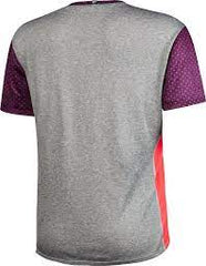 Fox Women's Jersey SS Indicator Grey/Pink/Purple