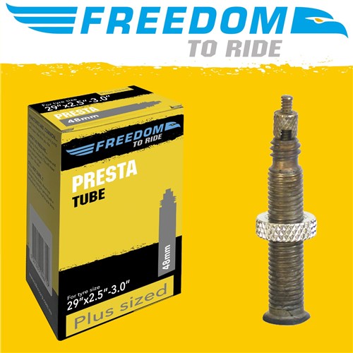 Freedom To Ride Tube Plus Sized 29 x 2.50-3.0 48mm Presta