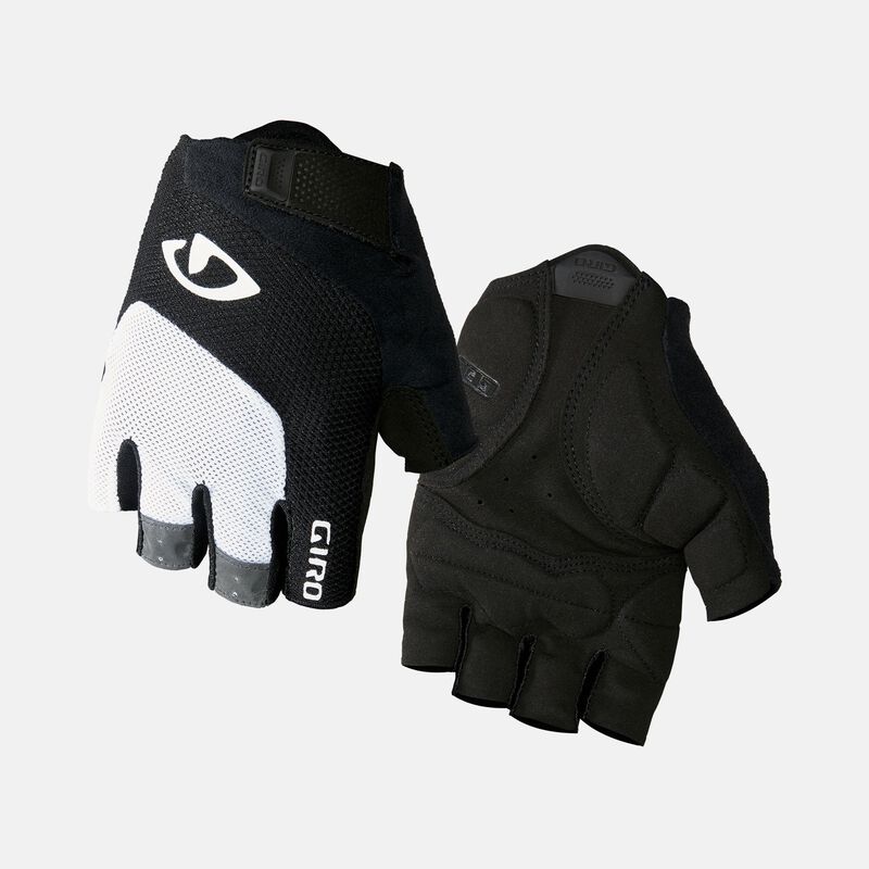 Giro Gloves Bravo Gel SF White/Black