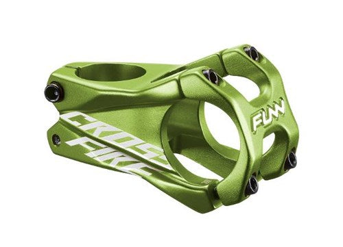 FUNN Stem - Crossfire - 35mm - 50mm - 0° Rise - Steer 1-1/8 Inch - Green