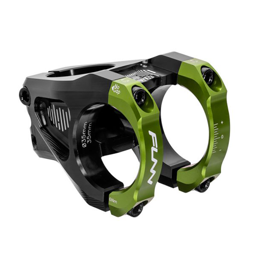 FUNN Stem - Equalizer - 35.0 - 42mm - 10mm Drop/Rise - Steer 1-1/8 Inch - Green