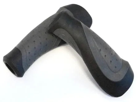 BPW Grips, comfort, Dual-Density, Rubber/Gel 130mm w/ plug, Black