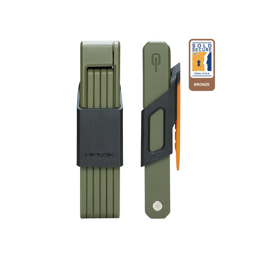 Hiplok Folding Key Lock Switch Urban Green