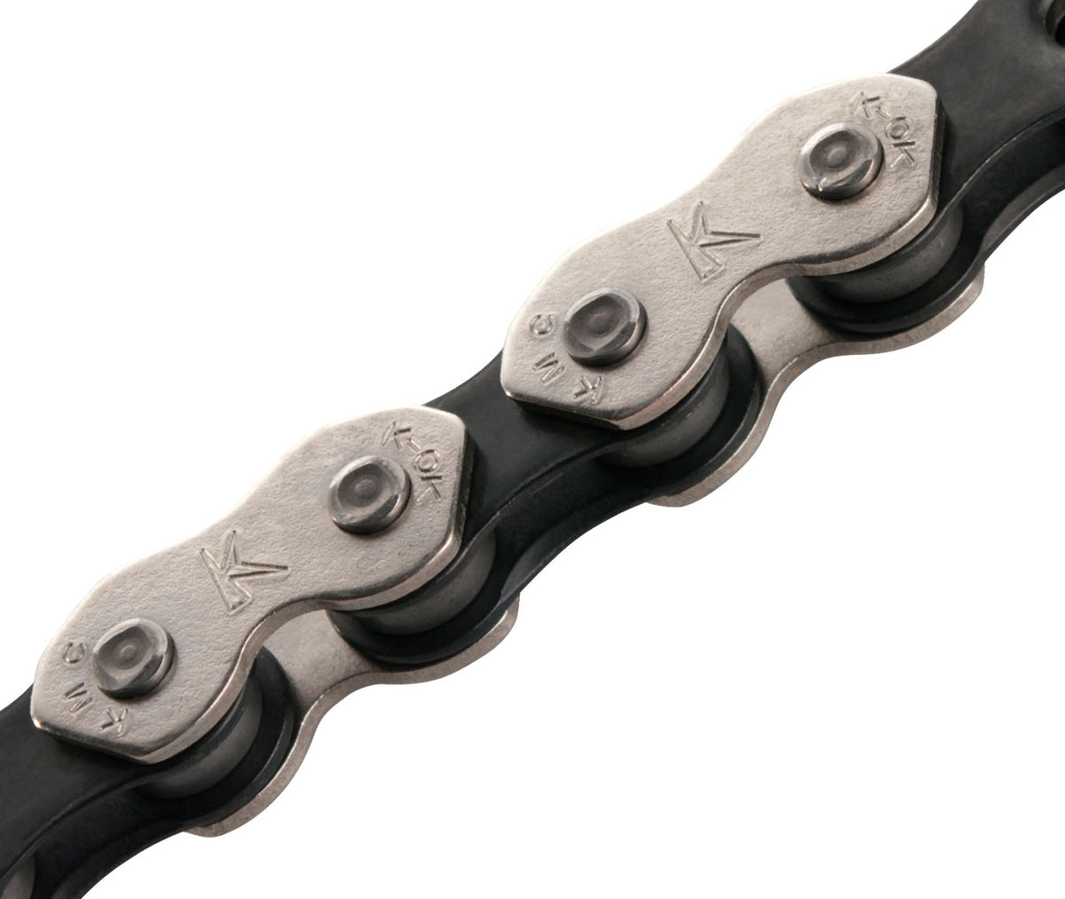 KMC Chain K1 Wide Single Speed 112L Black/Silver