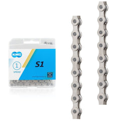 KMC Chain S1 Single Speed 112 Links Silver