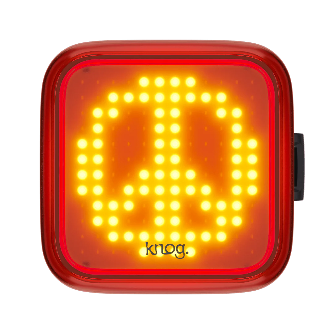 Knog Rear Light Blinder Black Peace 100 Lumens