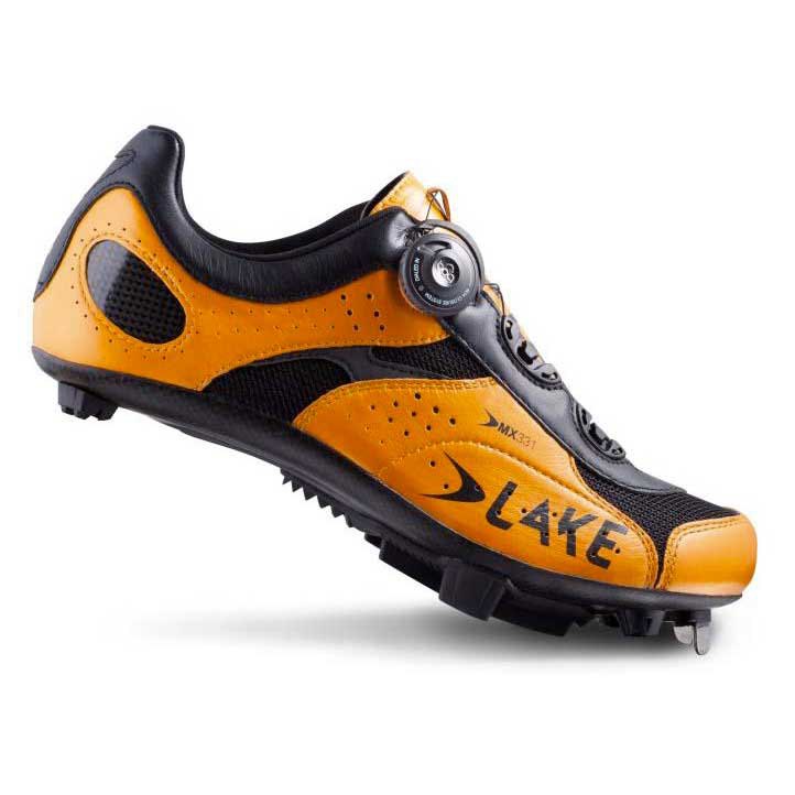 Lake Men's Shoes MTB MX331 Carbon Orange/Black
