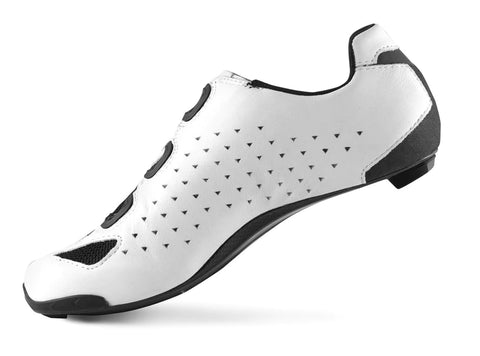 Lake Shoes Road CX238 Leather Carbon White
