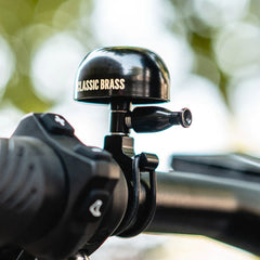 Lezyne Bell Classic Brass Black Small