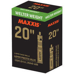 Maxxis Welter Weight 20 X 1.0/1.50 48mm Removable Presta Valve Core Tube