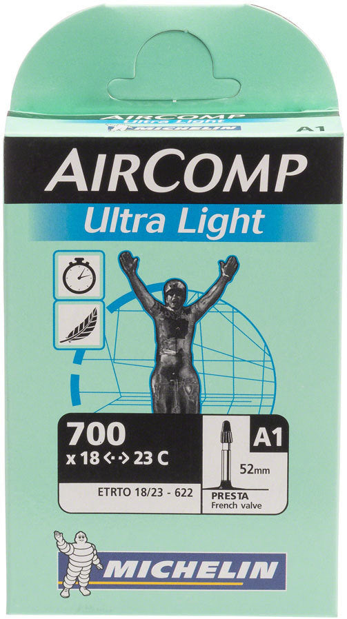 Michelin Ultra Lite Tube Air Comp 700 x 18-23C 52mm Presta