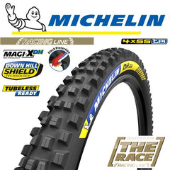 Michelin DH22 29x2.4 TR Wirebead Tyre Black