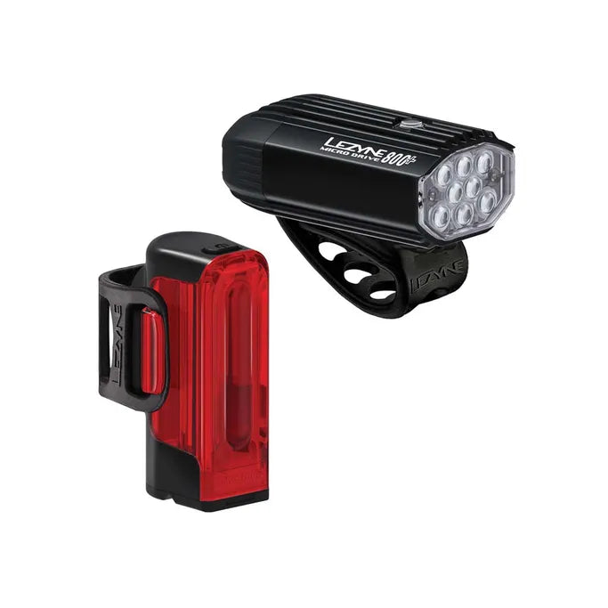 Lezyne 800+ Micro | Strip Drive 300+ Lumen Light Set