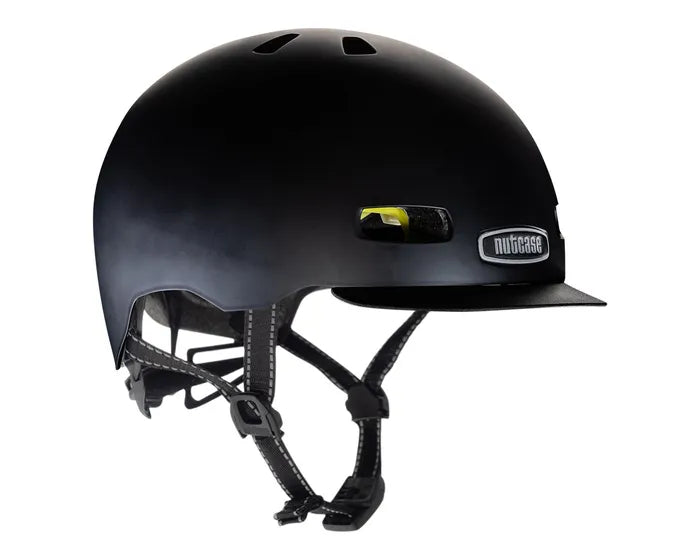 Nutcase Helmet Street Onyx Solid Satin Black MIPS