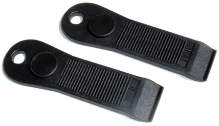 Bikehand Tyre lever, Flat type, nylon, black, set of 2