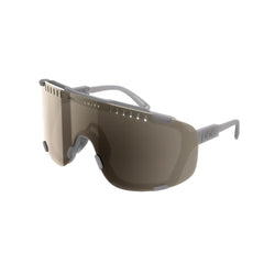 POC Devour Glasses Moonstone Grey with Brown/Silver Mirror Lens