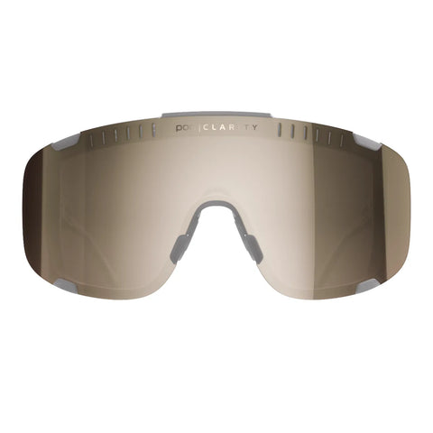 POC Devour Glasses Moonstone Grey with Brown/Silver Mirror Lens