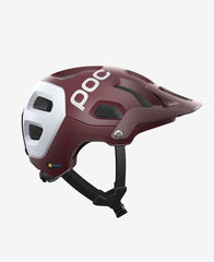 POC Helmet Tectal Race Spin Propylene Red/Hydrogen White Matte