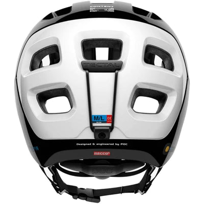 POC Helmet Tectal Race Spin Uranium Black/Hydrogen White