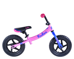 Radius Kids Jr Balance Bike 12" Gloss Pink Navy Blue