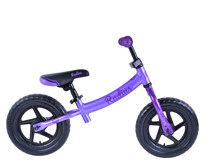 Radius Kids Jr Balance Bike 12" Gloss Purple