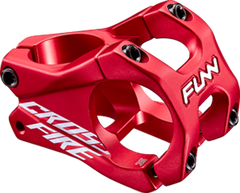 FUNN Stem - Crossfire - 35mm - 35mm - 0° Rise - Steer 1-1/8 Inch - Red