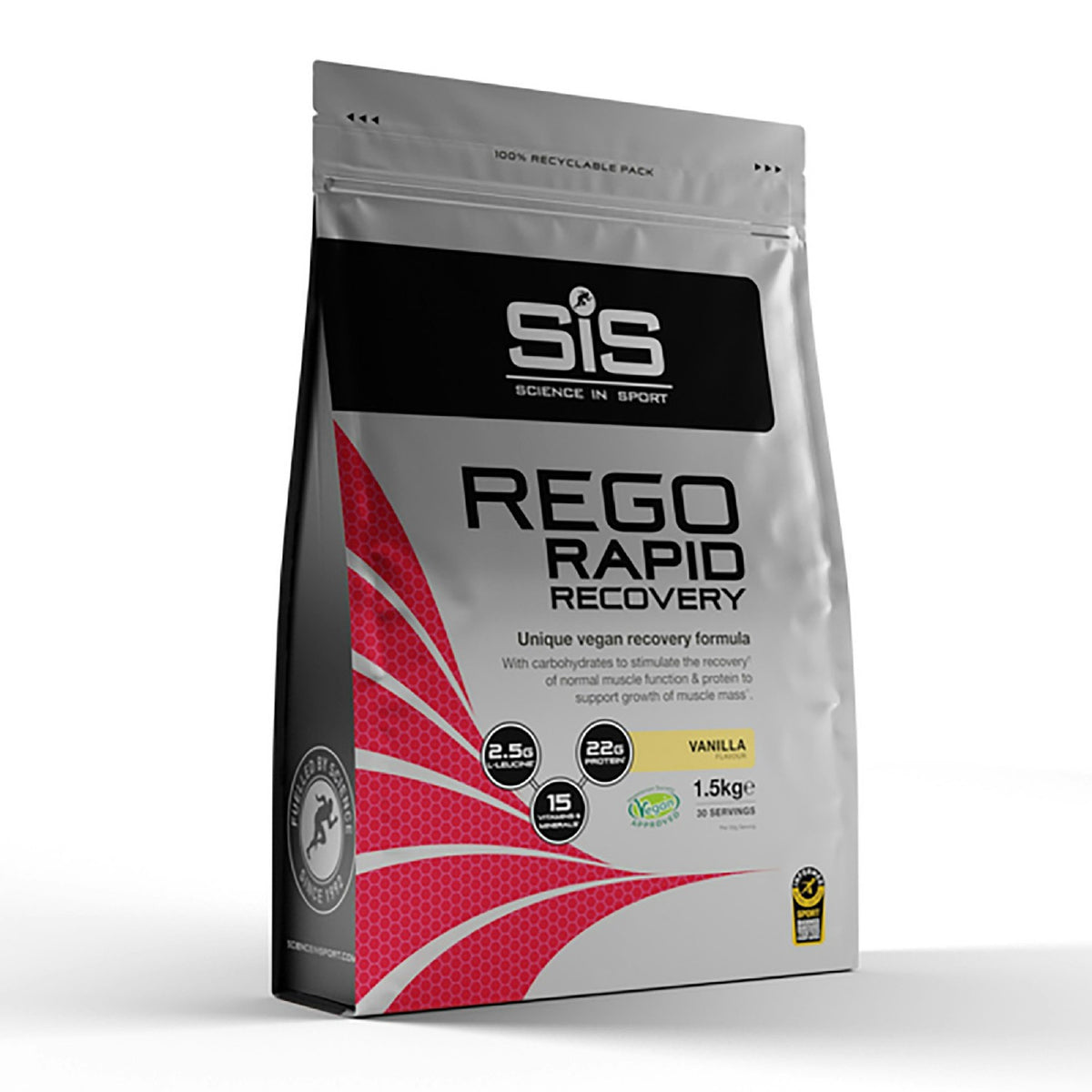 SIS Rego Rapid Recovery Vanilla 1.5kg