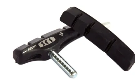 SCS DELUXE BRAKE SHOES - Cantilever Brake Shoes, Ceramic Fiber Infused, 70mm