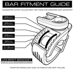 Serfas Bar Bracket for TSL Light