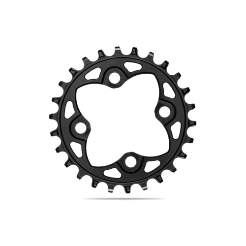 Absolute Black Round PREMIUM 64BCD & 104BCD NW Chainring
