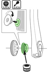 Shimano Crank Arm Fixing Bolt - Installation Guide