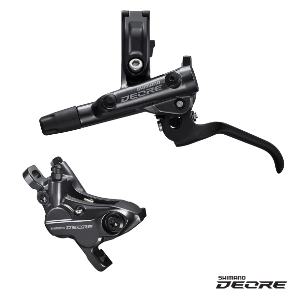 Shimano Rear Disc Brake J-Kit Deore BR-M6120 4-Piston with Left Lever BL-M6100