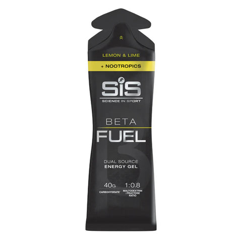 SIS Energy Gel Beta Fuel+ Nootropics Lemon & Lime 60ml