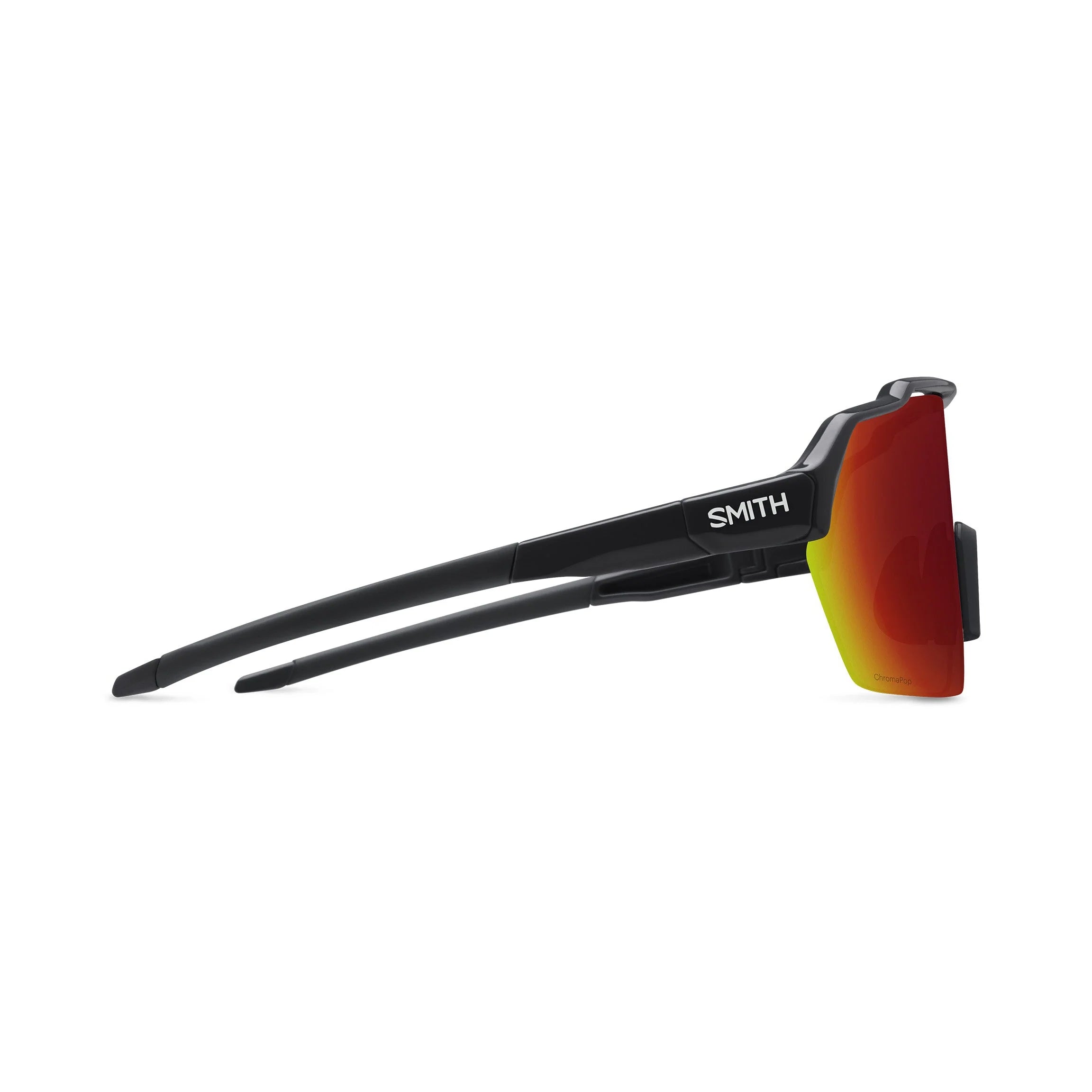 Smith Glasses Shift Split Mag Black with Chromapop Red Mirror Lens