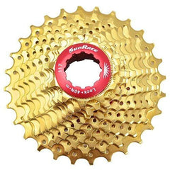 SunRace Cassette 11 Speed Titanium-Nitride Gold/Red