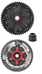 SunRace Cassette MZ91X WT5 12-Speed 10-50T XD Black/Red