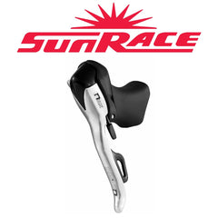 SunRace Shift Lever STRX Left 2 Speed Silver