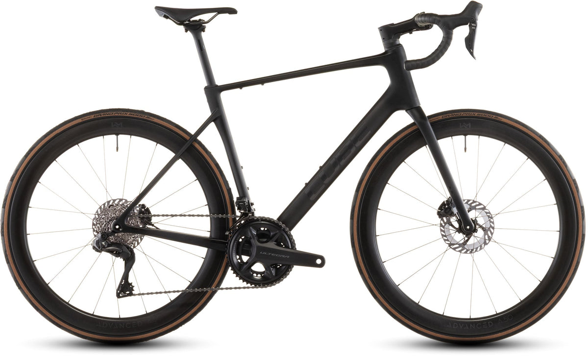 Cube Attain C:62 SLT Road Bike Carbon'n'Coalchrome