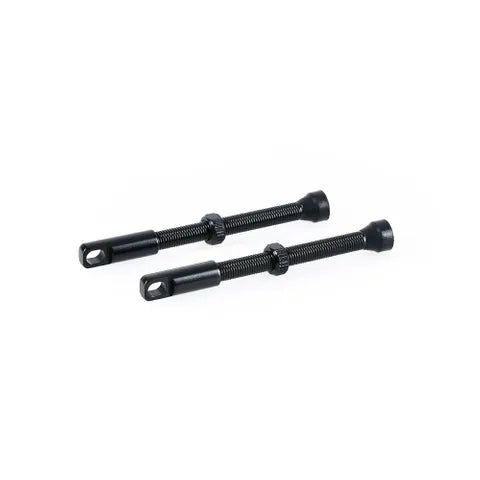 Oxford Tubeless Alloy Valves 60mm Black