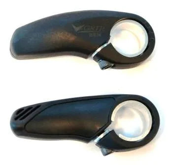 V-Grip Bar Ends Nylon+Fibre 70mm Black