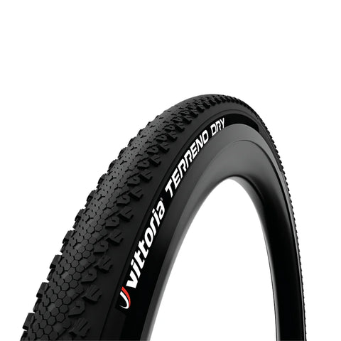 Vittoria Foldable Tyre Terreno Dry Gravel 700x35c Tubeless TNT Black