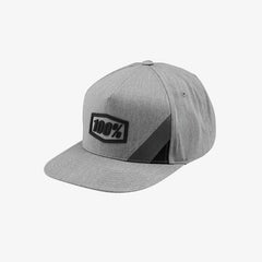 100-cap-snapback-cornerstone-trucker-grey-heather