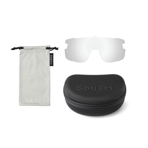 Smith Glasses Wildcat Matte White with Chromapop Black Lens