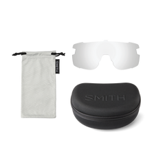 Smith Glasses Wildcat Matte White with Chromapop Black Lens