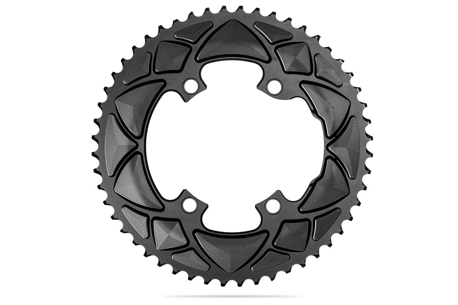 absoluteblack-chainring-round-premium-shimano-r9100-8000-110bcd-4-hole-2x-black