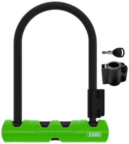 abus-u-shackle-key-lock-ultra-mini-sh34-410-140mm-green